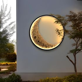 3D Moon Wall Lamp Indoor and Outdoor Lighting 3D Moon Wall Lamp Indoor and Outdoor Lighting