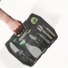 Garden Tool Set, 18 piece Garden Gardening Tool, Garden Digging Tool, Garden Hand Tool Set with Suitcase, Ergonomic, Perfect for Trimming, Digging