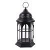 Better Homes & Gardens Metal and Glass Candle Holder Lantern, Bronze