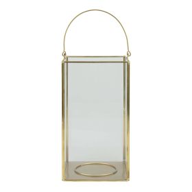 Better Homes & Gardens Decorative Gold Metal Lantern Large [Delivery]