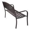 50 Inch Patio Garden Bench Loveseats for Outdoor