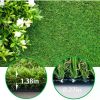 Artificial Lawn, 7FTX15FT, High Density Fake Faux Grass Turf, Natural and Realistic Looking Garden Pet Dog Lawn, Artificial Lawn