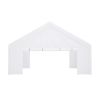 20x20FT Party Tent Heavy Duty, Large Wedding Event Shelters with 2 Storage Bags & Removable Sidewalls