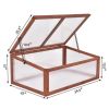 Outdoor Indoor Garden Portable Wooden Greenhouse