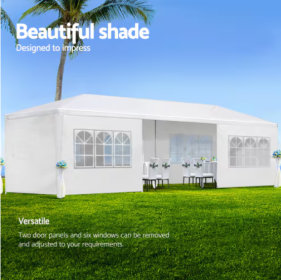 Weatherproof Party Tents (Option: Offwhite)