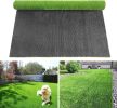 Artificial Grass Turf Runner Rug Synthetic Grass Pet Carpet 0.5" Pile Height for Outside Patio Garden Lawn Balcony Landscape Dog